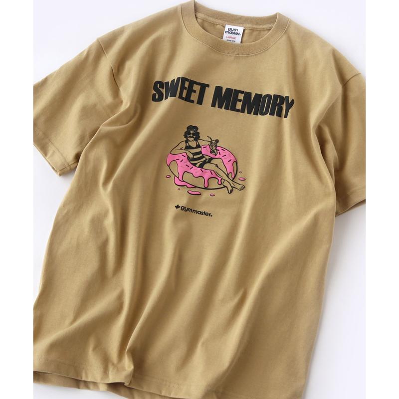 アウトドアシャツ gym master SWEET MEMORY Tee M ベージュ(31)