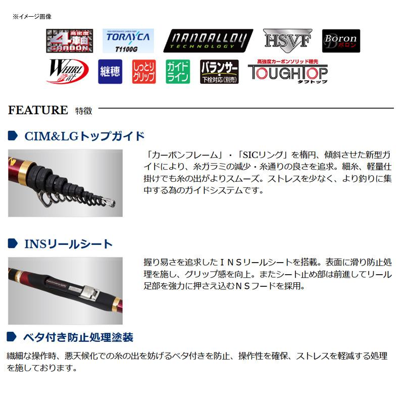 ニッシン ZEROSUM(ゼロサム) 磯 弾 CIM 1.5号 5305(5ピース)｜naturum-outdoor｜02