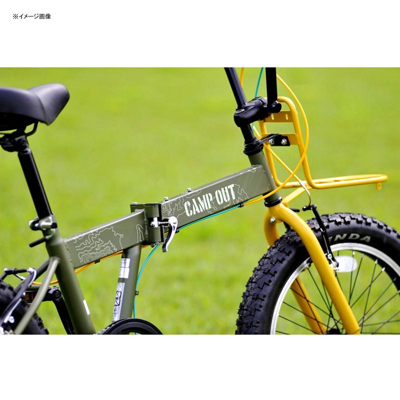 【2023年購入】折り畳み自転車 6段変速 緑 CAMP OUT 2023年購入】折り畳み自転車 6段変速 緑 CAMP OUT