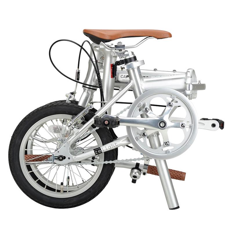 折りたたみ自転車 キャプテンスタッグ リライト AL-FDB141 街乗り 