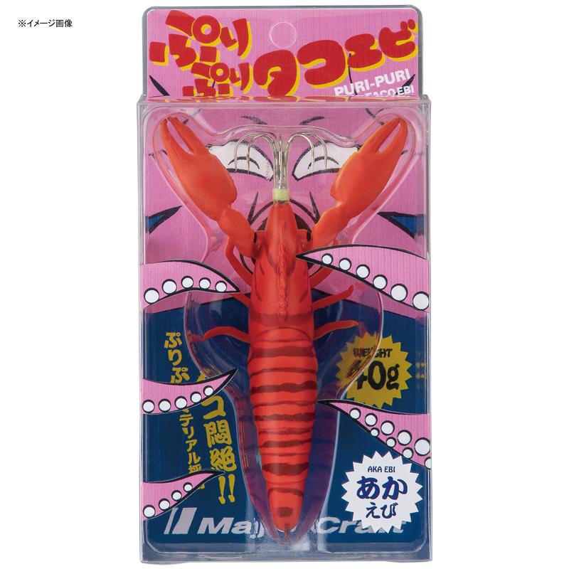 エギング エギ メジャークラフト 全品送料無料 ぷりぷりタコエビ 2 95mm みかんエビ968円