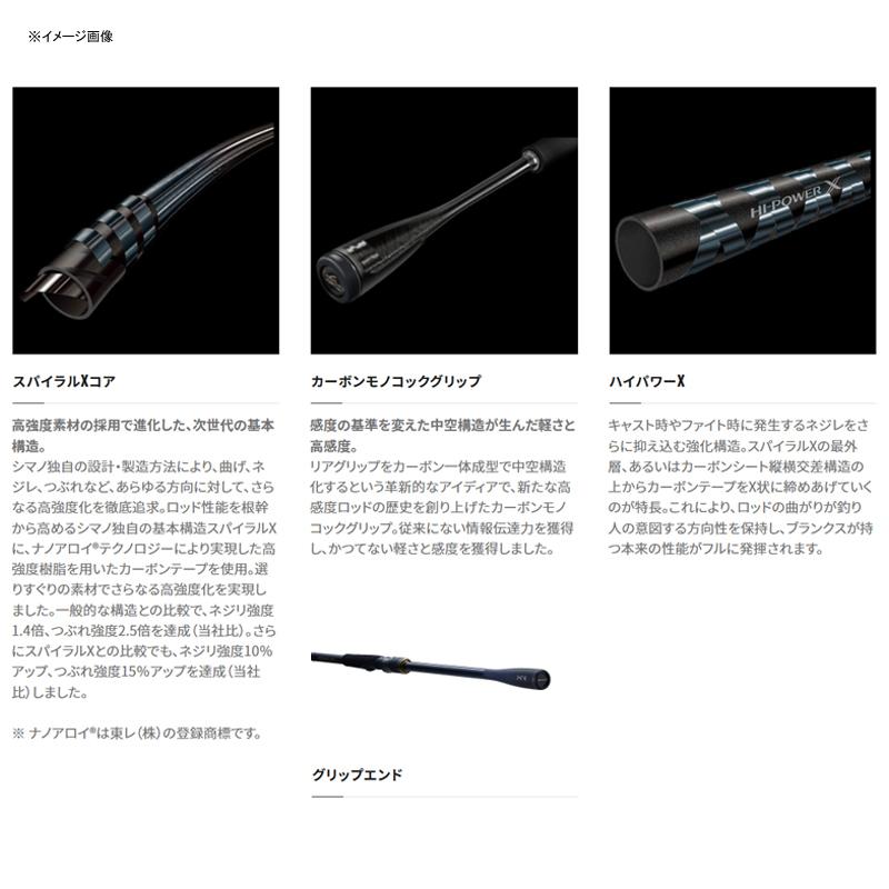 シマノ ネッサ XR S112M+(スピニング・3ピース)|naturum-outdoor|02