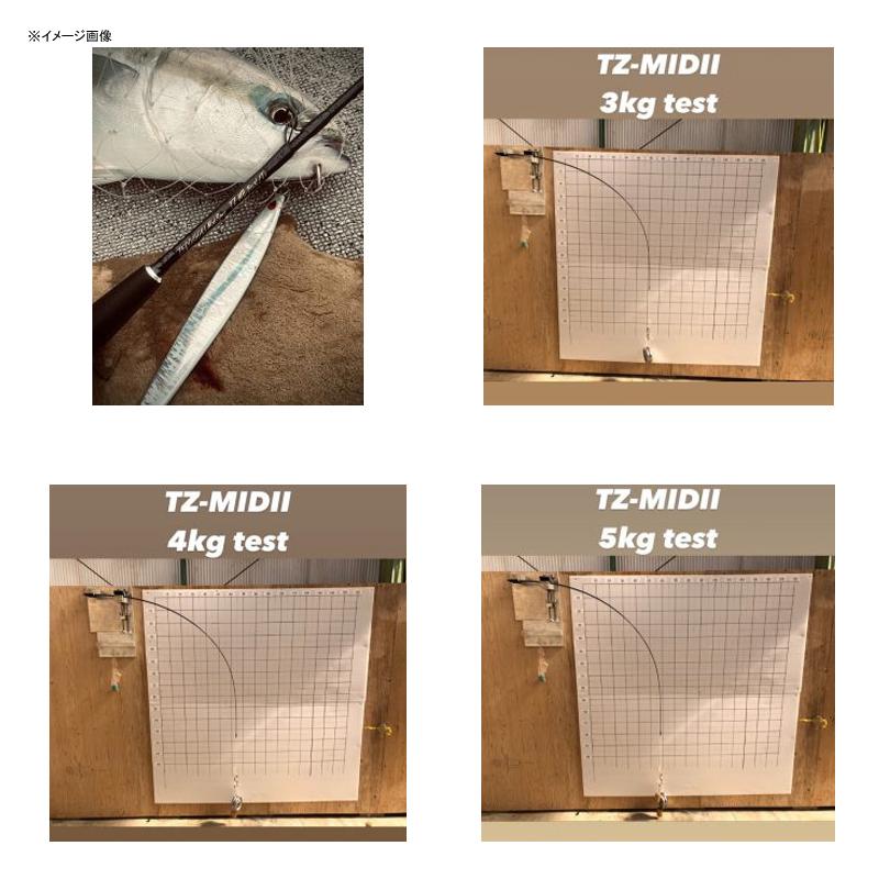 6/19-21は全品+P5% ジギングロッド ゼニス ZEROSHIKI MID SPEC TZ-MID2-S62L/Ti(スピニング・ワンピース) | ブランド登録なし | 01