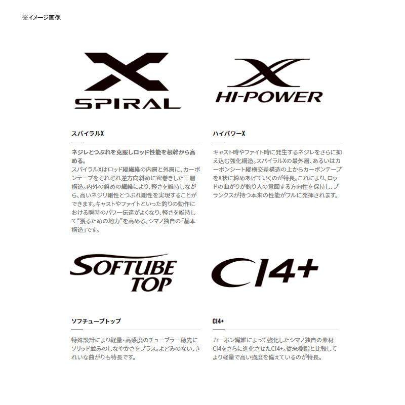 シマノ（SHIMANO） トラウトロッド 21カーディフAX S60SULFF