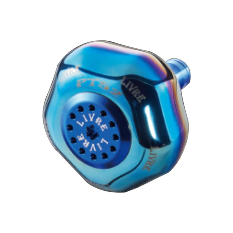 LIVRE リールカスタムパーツ PT52 ダイワL用   ファイヤー×ブルー リールカスタムパーツ LIVRE PT52 ダイワL用 ファイヤー×ブルー