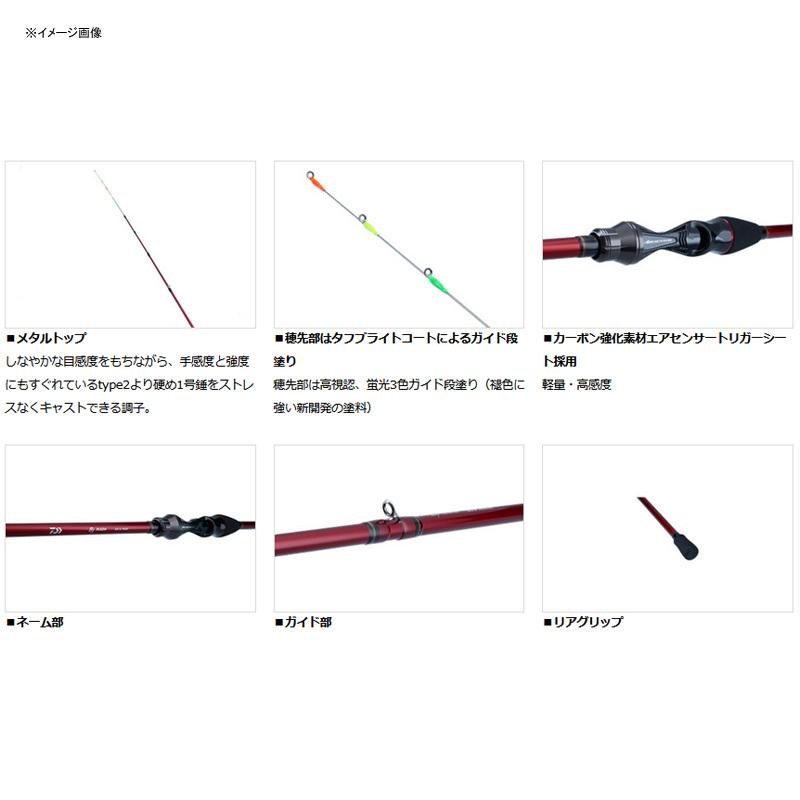 DAIWA（ダイワ） BJ イカダ AIR B 195MT(ベイト・2ピース
