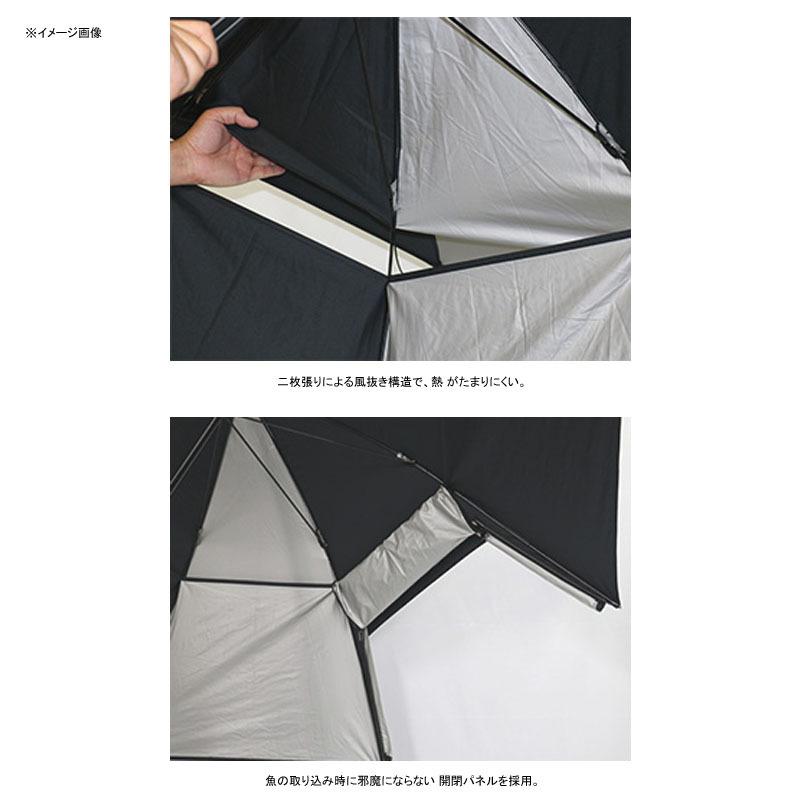 渓流仕掛け・淡水仕掛け ダイワ GINKAKU BIG パラソル100 約180cm ダークグレーの画像
