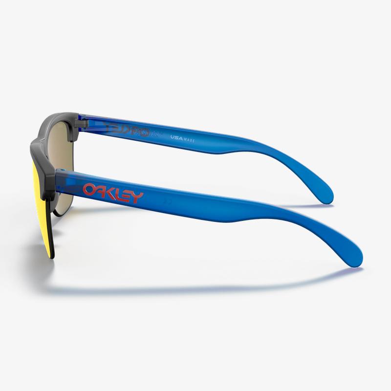 オークリー MAVERICK VINALES SIGNATURE SERIES FROGSKINS LITE M(132mm) M.BLACK INK/RUBYの画像