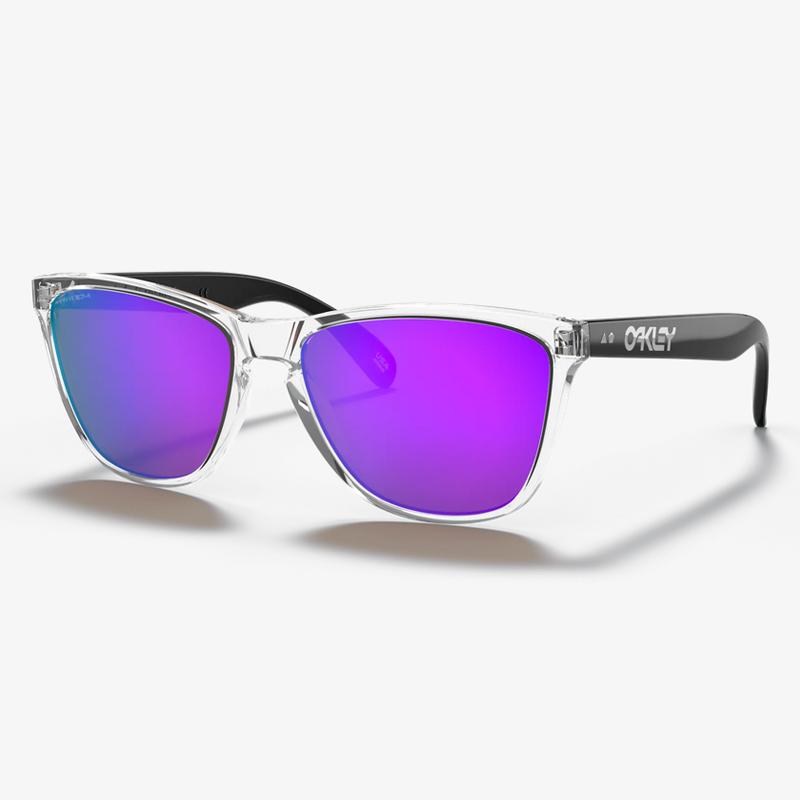 ブランド登録なし - オーク材ロバート・エドワード・リー FROGSKINS 35TH ANNIVERSARY(フロッグスキン)/LOW BRIDGE FIT M(131粍) P.CLEAR/VIOLET スポーツ-スポーツアクセサリー-スポーツサングラス
