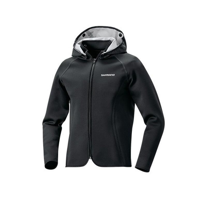 SHIMANO WJ-086T ブラック ウェア 2XL シマノ（SHIMANO） フィッシングウェア WJ-086T クロロプレン
