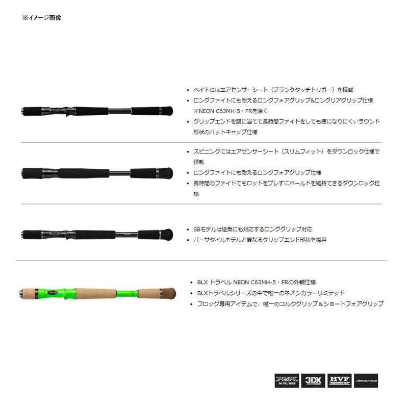 バスロッド ダイワ ブラックレーベル トラベル C66ML-5(ベイト・5ピース)