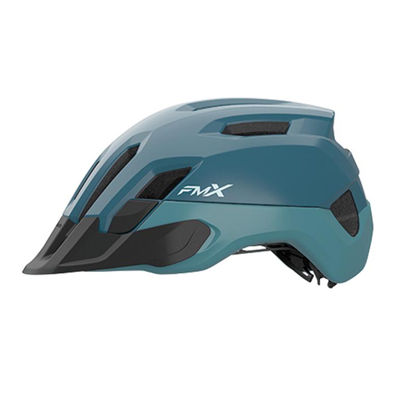 自転車アクセサリー OGK KABUTO FM-X(エフエム・エックス) バイザー付ヘルメット 自転車/サイクル 57-59cm マットアッシュブルー