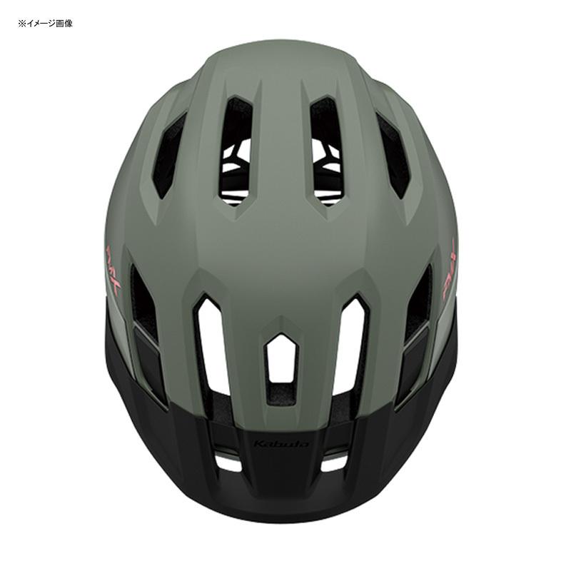自転車アクセサリー OGK KABUTO FM-X(エフエム・エックス) バイザー付ヘルメット 自転車/サイクル 57-59cm マットアッシュブルー_2