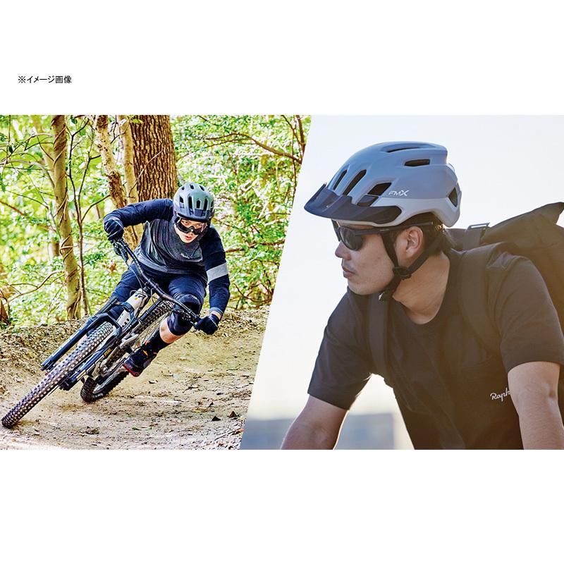自転車アクセサリー OGK KABUTO FM-X(エフエム・エックス) バイザー付ヘルメット 自転車/サイクル 57-59cm マットアッシュブルー_4