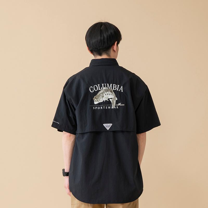あなたにおすすめの商品 22春夏 コロンビア アウトドアシャツ バハマ 010 Black Bass