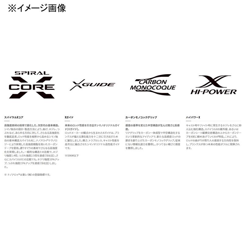 シマノ シーバスロッド 20 ルナミス B106MH(ベイト・2ピース シマノ シーバスロッド 20 ルナミス B106MH(ベイト・2ピース
