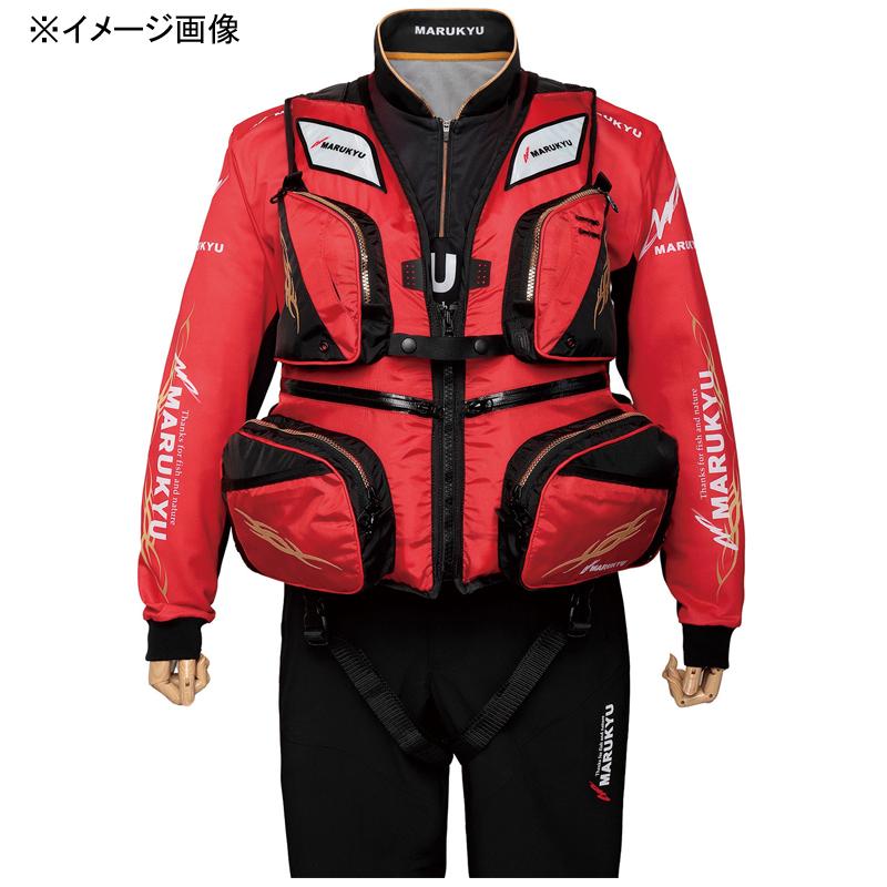 たけした　MARUKYU ライフジャケット L-LL レッド　現行モデル マルキュー（MARUKYU） マルキユーPFD03 L2 MQ-08 レッド L-LL