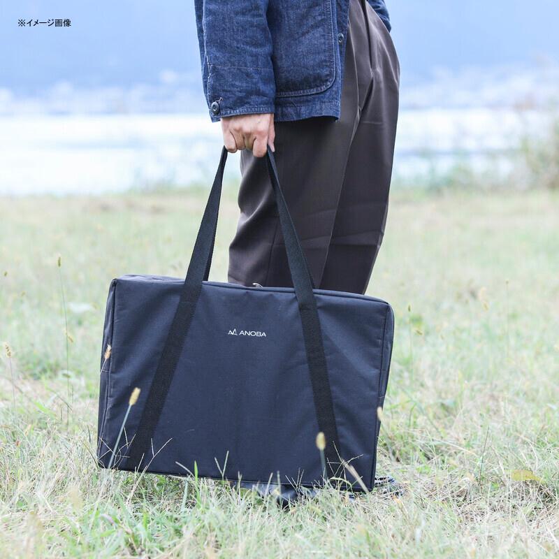 ANOBA（アノバ） アウトドアスタンド ウッドラック 2段 : ナチュラム