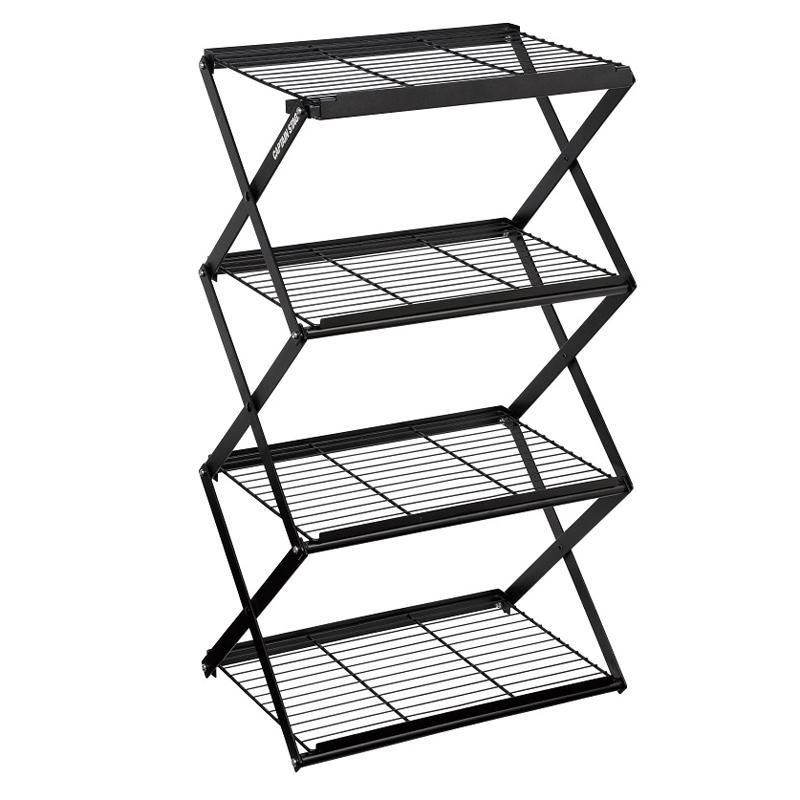 アウトドアスタンド キャプテンスタッグ フレームワーク 4段MOVEラック