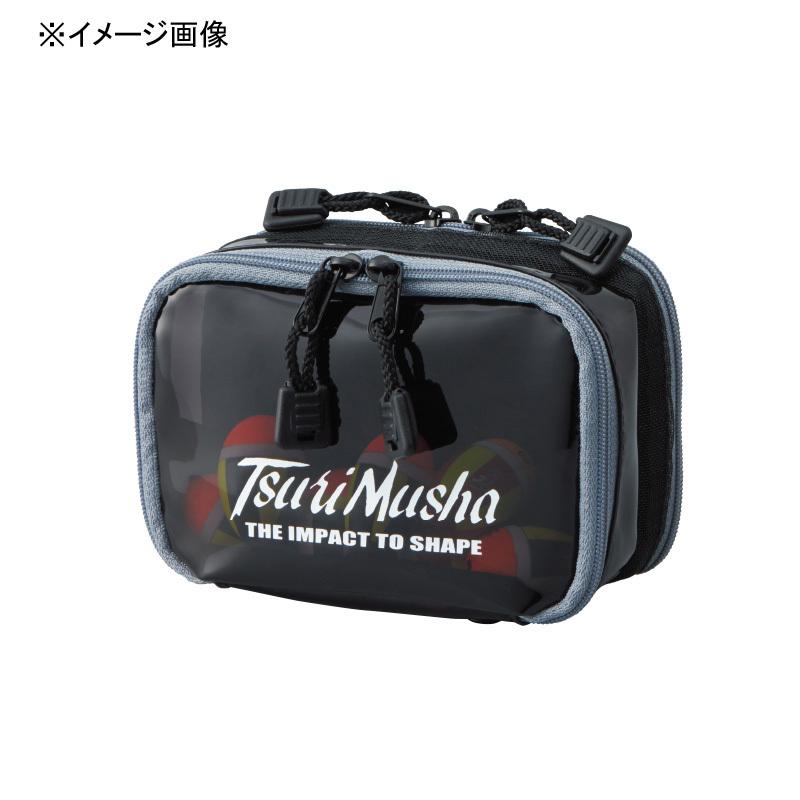 海外正規品 買物 タックルバッグ 釣武者 TMバリアスポーチ 530円 ブラック×グレー2 ショート