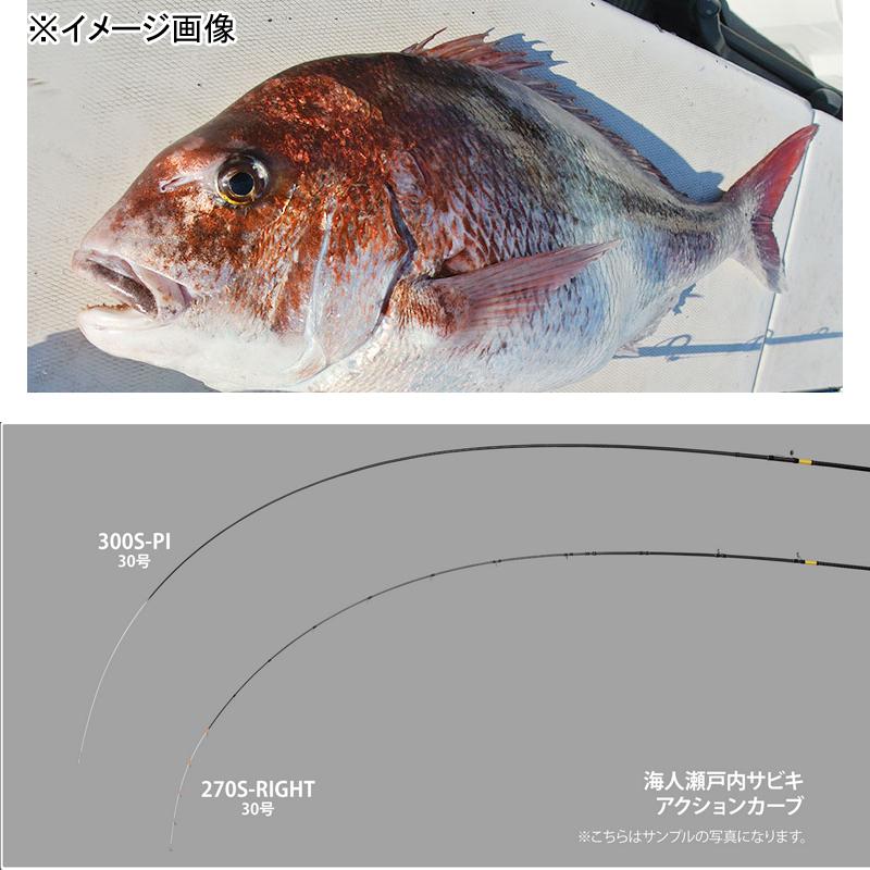 船竿 アルファタックル Kaijin 瀬戸内サビキ 300S/PI(3ピース