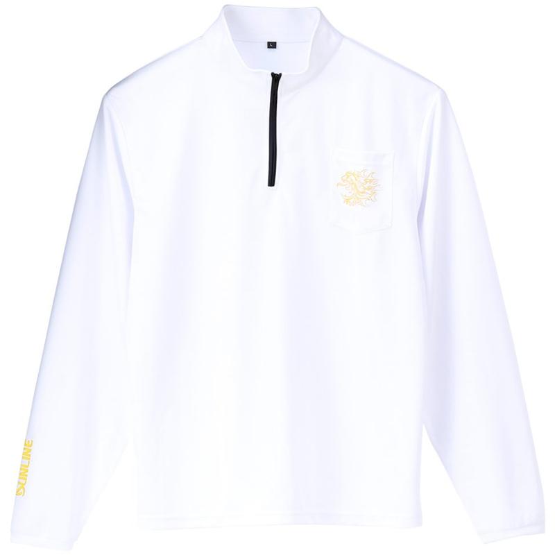 サンライン（SUNLINE） フィッシングウェア 獅子ジップシャツ(長袖) 4L