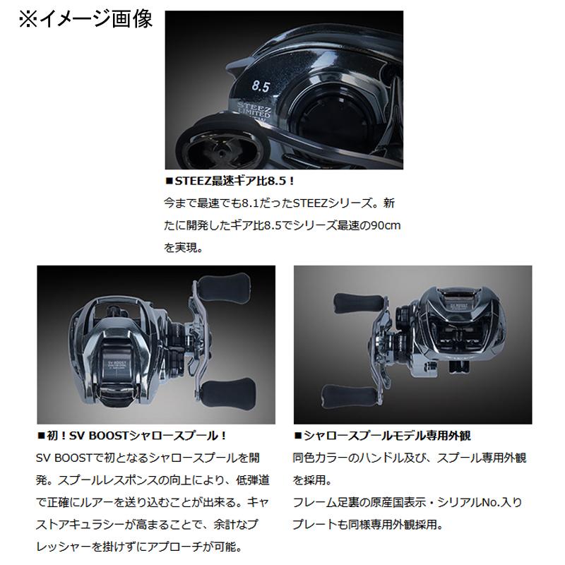 DAIWA（ダイワ） ベイトリール スティーズ リミテッド SV TW 1000S-XH