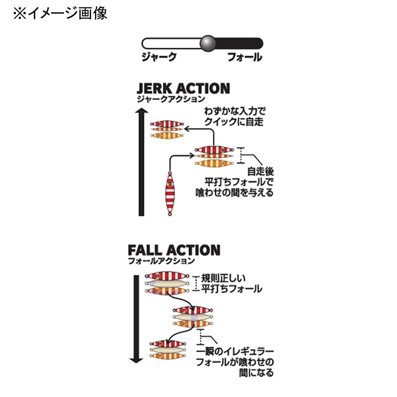 ジギング・タコベイト ゼスタ スローエモーション フラップ QR 260g 130.FRSBL フルレッドスポットブルーグロー｜naturum-outdoor｜02