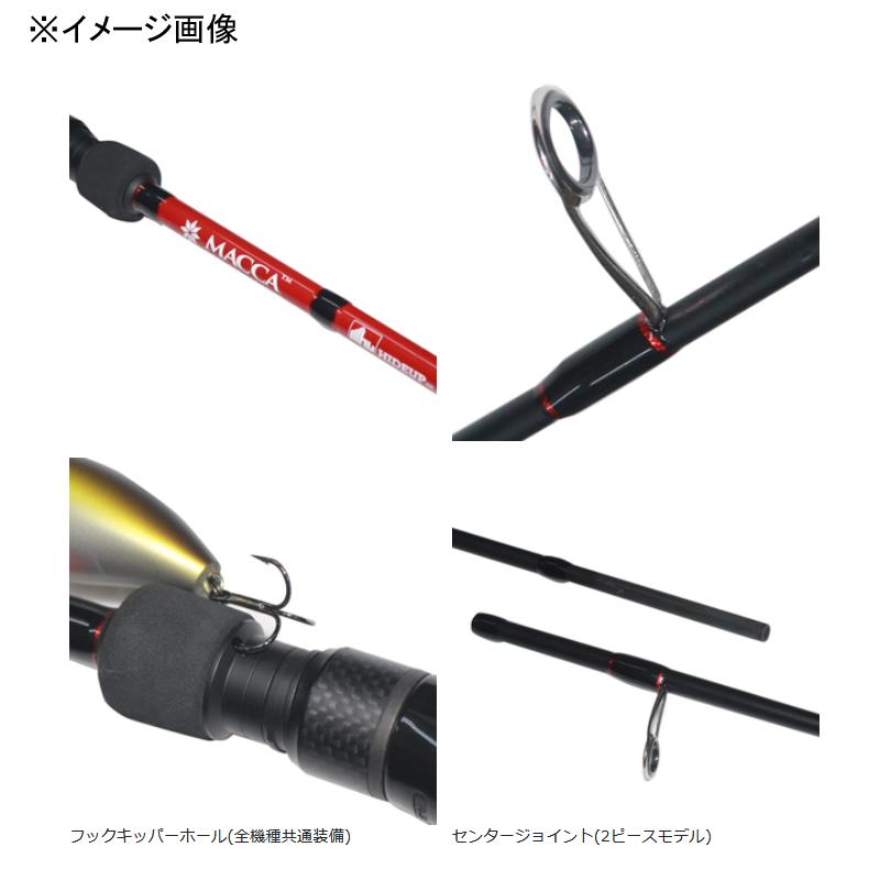 バスロッド HIDEUP マッカレッド HUMRS-77M-5(スピニング・5 バスロッド HIDEUP マッカレッド HUMRS-77M-5(スピニング・5