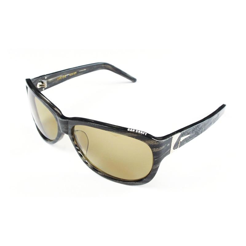 ガンクラフト ライブアイ　グラナイトブラック新品未使用 偏光グラス ガンクラフト LIVE EYE #36 グラナイトブラック