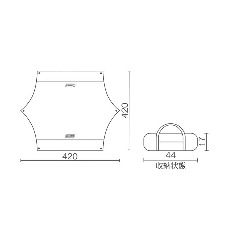 タープ・シェルター コールマン(Coleman) ヘキサライト+｜naturum-outdoor｜06