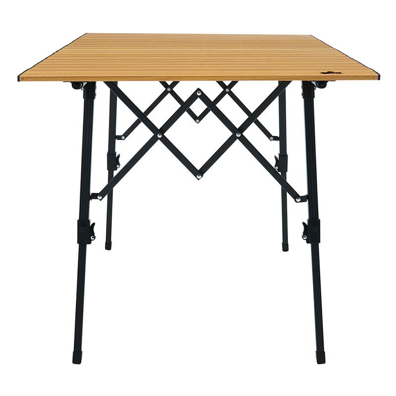 アウトドアテーブル ロゴス 丸洗いウッディオートテーブル 12070-BC｜naturum-outdoor｜05