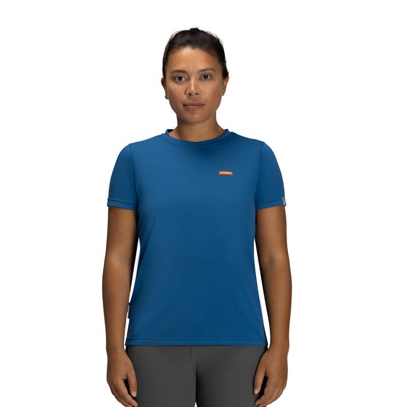 トップス(レディース) マムート Mammut Essential T-Shirt AF Women’s XS 50563(deep ice PRT2)｜naturum-outdoor｜02