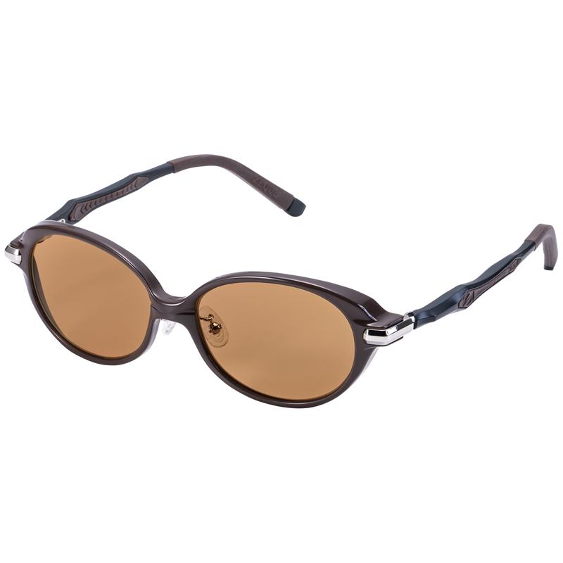 偏光グラス Zeque by ZEAL OPTICS ベル ダークブラウン×BK ラスター  
