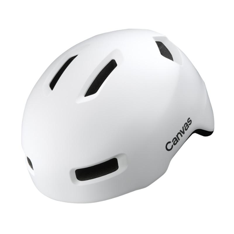 自転車アクセサリー OGK KABUTO CANVAS CROSS キャンバスクロス ヘルメット サイクル/自転車 M/L マットホワイト｜naturum-outdoor｜02