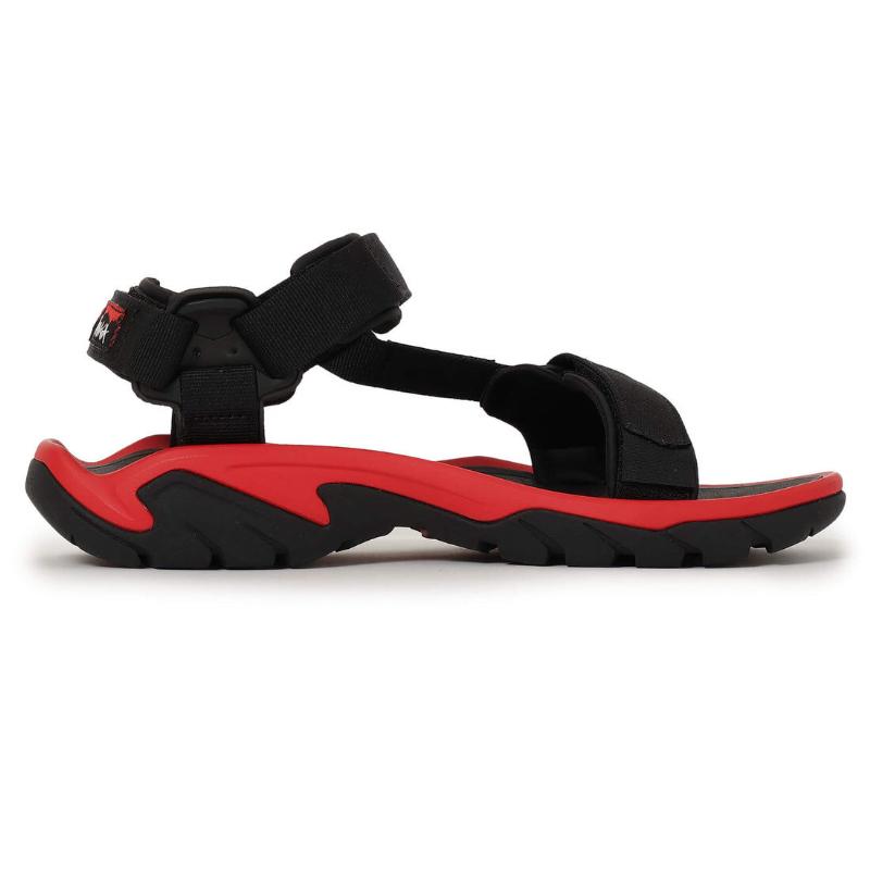 ナンガ 〈NANGA×Teva〉TERRA FI 5(テラファイ 5) 7/25.0cm BLK×RED｜naturum-outdoor｜04