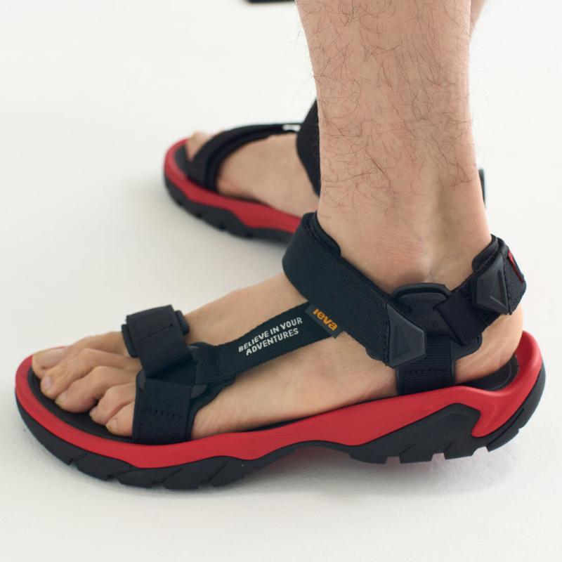 ナンガ 〈NANGA×Teva〉TERRA FI 5(テラファイ 5) 8/26.0cm BLK×RED｜naturum-outdoor｜13