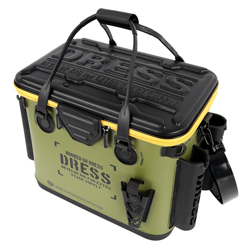 ドレス タックルバッグ DRESS バッカン  34L  オリーブ/ブラック タックルバッグ ドレス DRESS バッカン 34L オリーブ/ブラック
