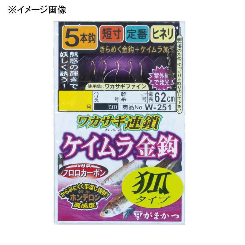Gamakatsu（がまかつ） 渓流仕掛け・淡水仕掛け ワカサギ連鎖 ケイムラ