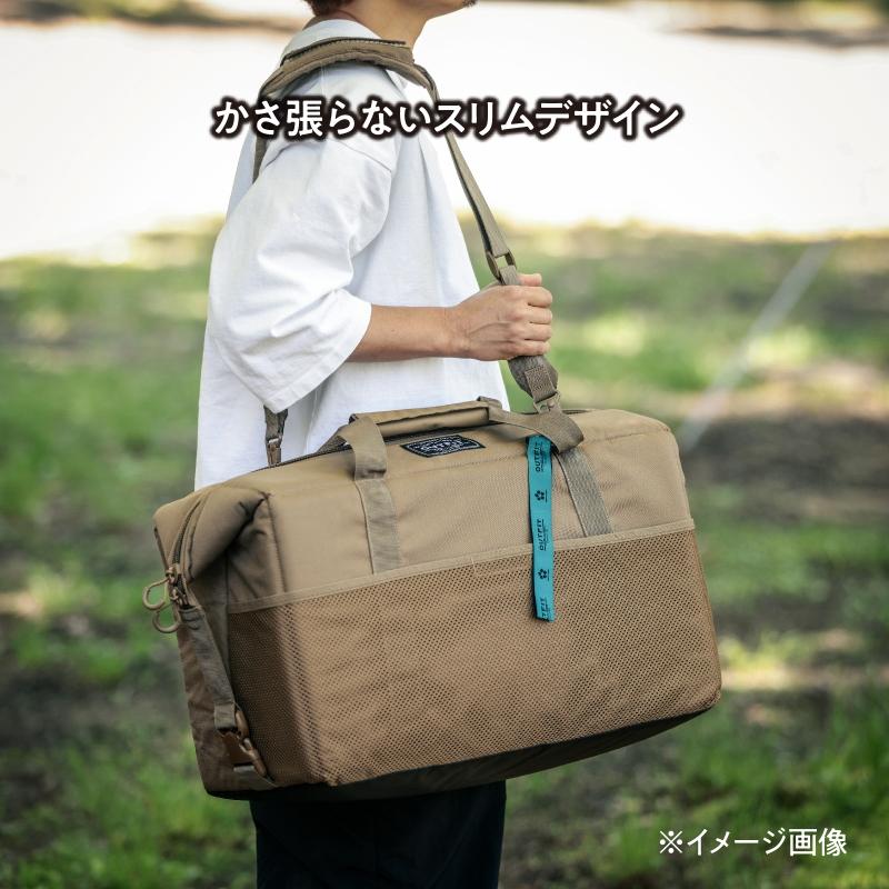 ソフトクーラー TENT FACTORY ソフトクーラーバッグ ボクシー 36L BLK｜naturum-outdoor｜03