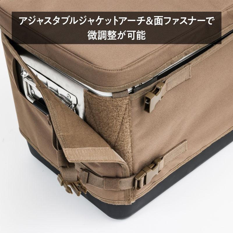 TENT FACTORY クーラーカバージャケット L BLK｜naturum-outdoor｜08