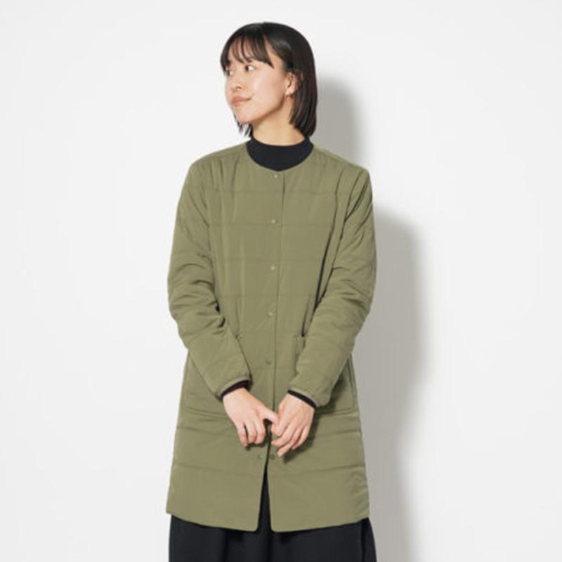 ジャケット(レディース) スノーピーク Flexible Insulated Long Cardigan 2 Olive｜naturum-outdoor｜10