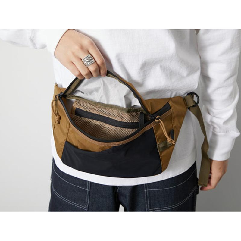 スノーピーク X-Pac Nylon Waist Bag(X-Pac ナイロン ウエストバッグ) ONE SIZE Brown｜naturum-outdoor｜07