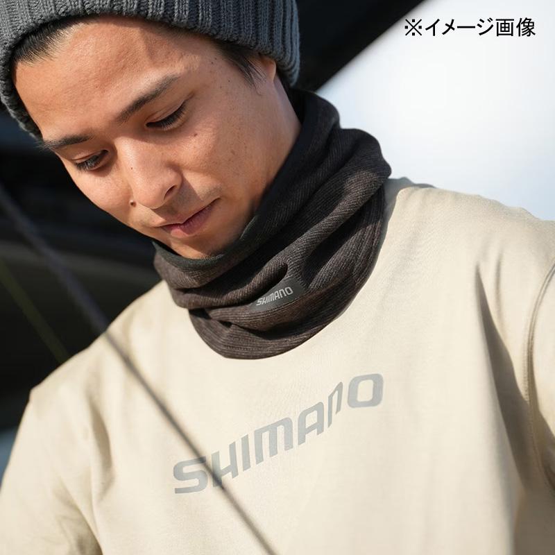 フィッシングウェア シマノ AC-010V フルネックウォーマー フリー ネオブラック｜naturum-outdoor｜05