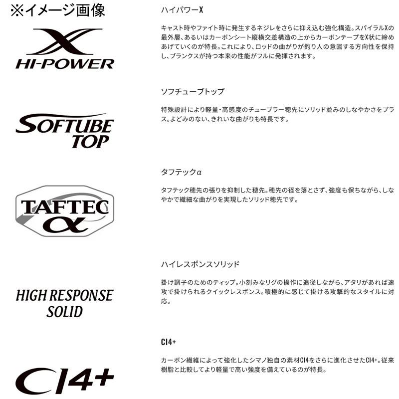 アジングロッド シマノ 23 ソアレBB S76L-S(スピニング・2ピース アジングロッド シマノ 23 ソアレBB S76L-S(スピニング・2ピース