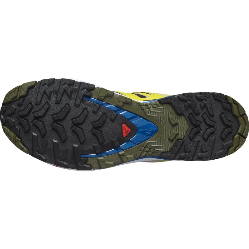 サロモン 24春夏 XA PRO 3D V9 GORE-TEX(XA プロ 3D V9 ゴアテックス) 26.0cm BLACK/BUTTERCUP/L.BLUE｜naturum-outdoor｜06