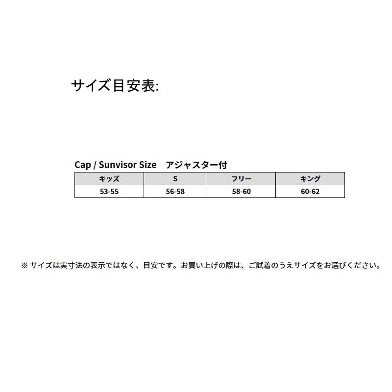 フィッシングウェア ダイワ DC-6023T トーナメント サンバイザー フリー ブラック｜naturum-outdoor｜04