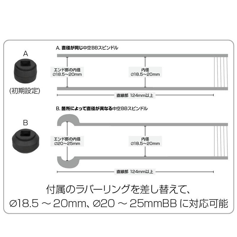 自転車メンテナンス用品 トピーク BB Hiden Tool BB ハイド ツール 工具 サイクル/自転車｜naturum-outdoor｜03