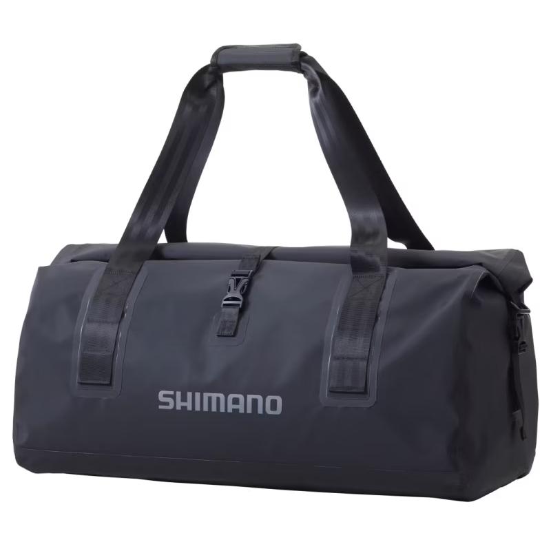 シマノ タックルバッグ BA-025W ドライロールアップダッフル  M  ブラック シマノ（SHIMANO） タックルバッグ BA-025W ドライロールアップ