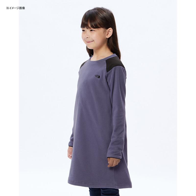 パンツ ザ・ノース・フェイス G MICRO FLEECE ONEPIECE(マイクロフリースワンピース)ガールズ 140cm ブラック(K)｜naturum-outdoor｜04